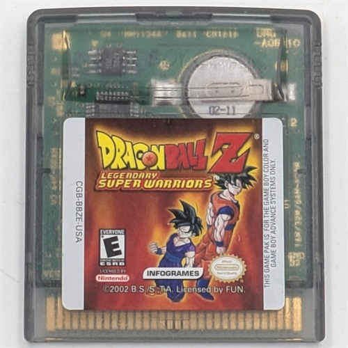 Dragon Ball Z Legendary Super Warriors - Cartridge - (USA) - GameBoy Color spil (B Grade) (Genbrug)